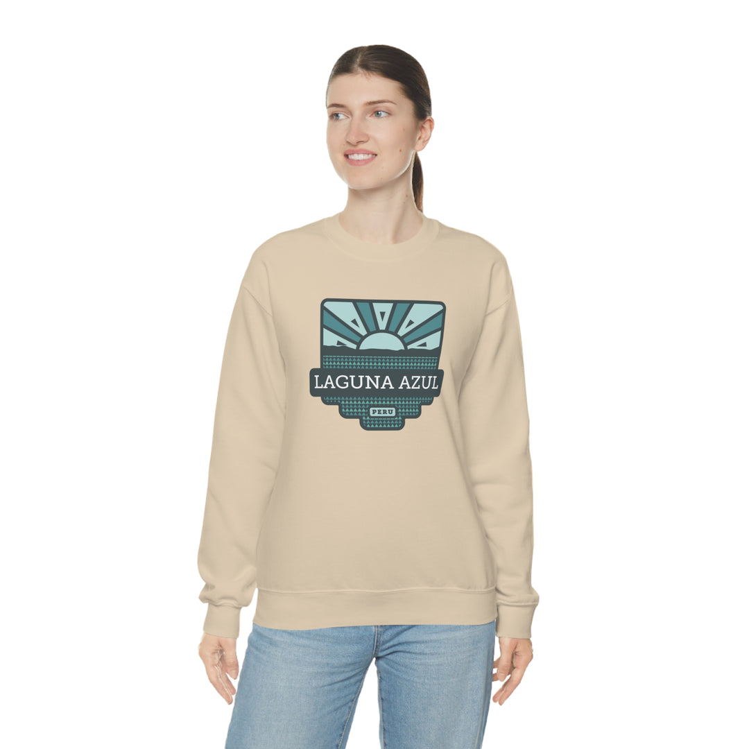 Laguna Azul - Peru Unisex Heavy Blend Crewneck Sweatshirt