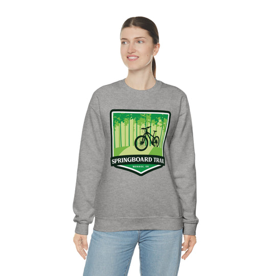 Springboard Trail - Monroe, Oregon Unisex Heavy Blend Crewneck Sweatshirt