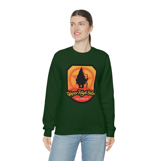 Upper High Baller Trail - Monroe, Oregon Unisex Heavy Blend Crewneck Sweatshirt