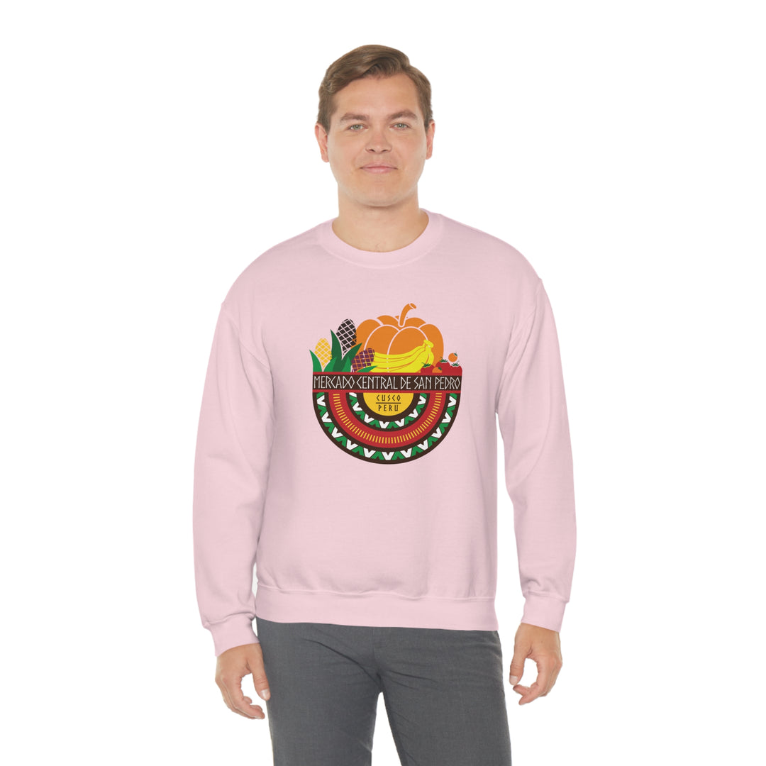 Mercado Central de San Pedro - Cusco, Peru Unisex Heavy Blend Crewneck Sweatshirt