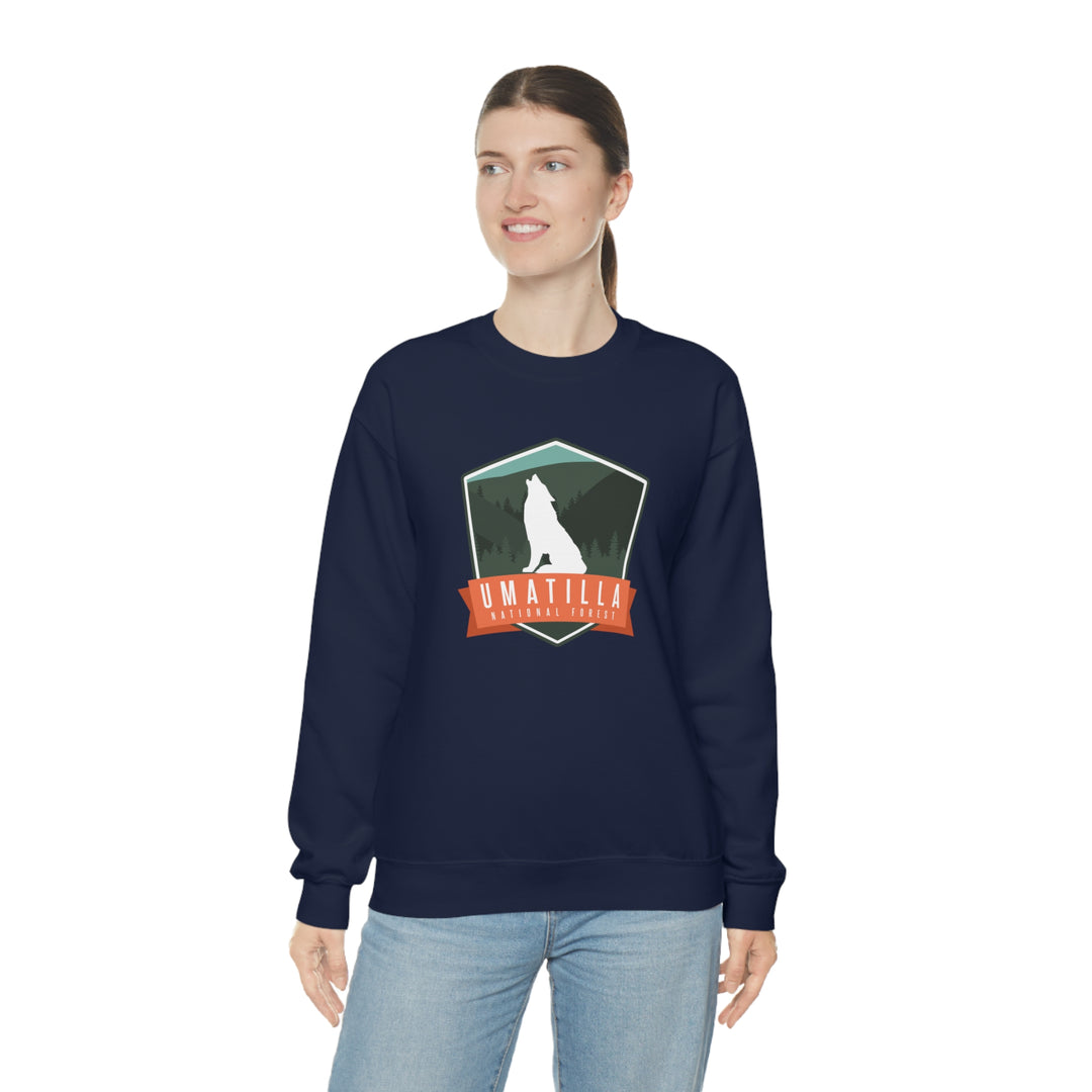 Umatilla National Forest Unisex Heavy Blend Crewneck Sweatshirt