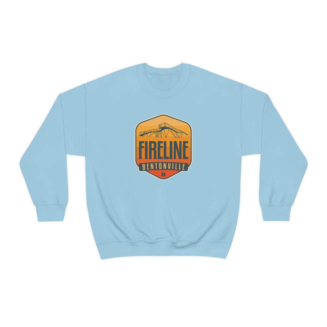 Fireline - Bentonville, Arkansas Unisex Heavy Blend Crewneck Sweatshirt