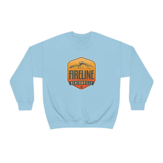 Fireline - Bentonville, Arkansas Unisex Heavy Blend Crewneck Sweatshirt