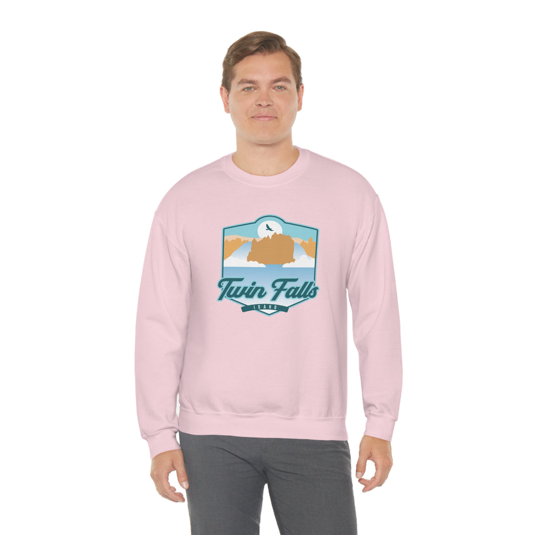 Twin Falls - Idaho Unisex Heavy Blend Crewneck Sweatshirt