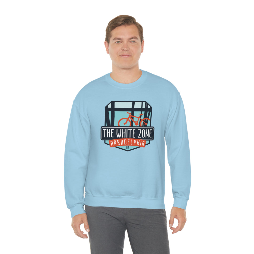 The White Zone - Arkadelphia, Arkansas Unisex Heavy Blend Crewneck Sweatshirt