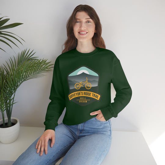 Surveyor's Ridge Trail - Odell, Oregon Unisex Heavy Blend Crewneck Sweatshirt