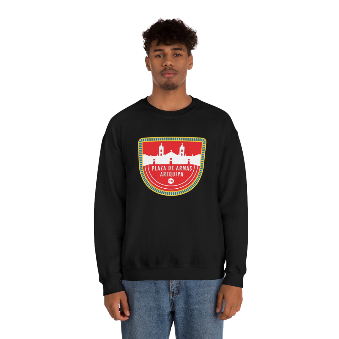 Plaza de Armas Arequipa - Peru Unisex Heavy Blend Crewneck Sweatshirt