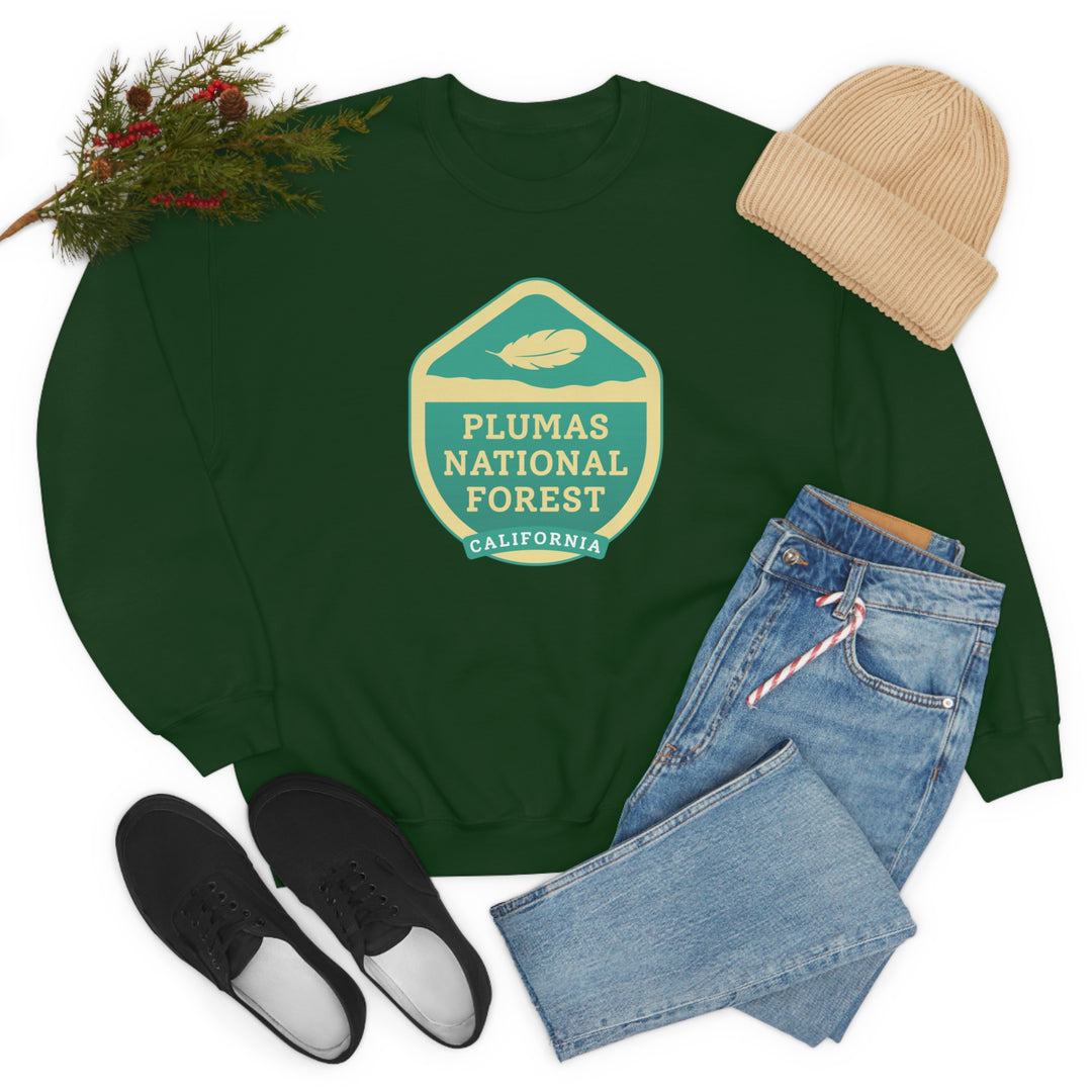 Plumas National Forest - California Unisex Heavy Blend Crewneck Sweatshirt