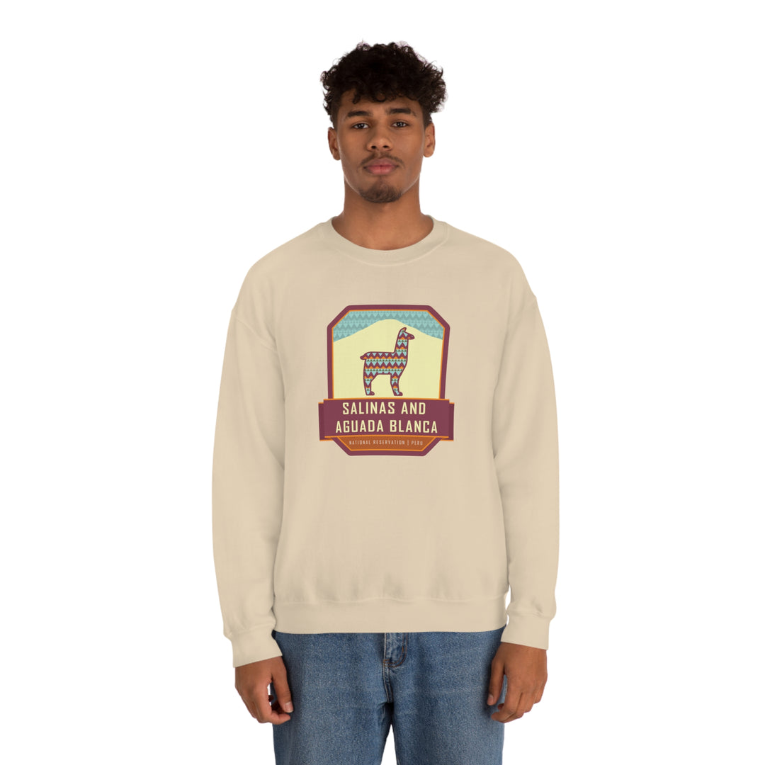 Salinas and Aguada Blanca National Reservation - Peru Unisex Heavy Blend Crewneck Sweatshirt