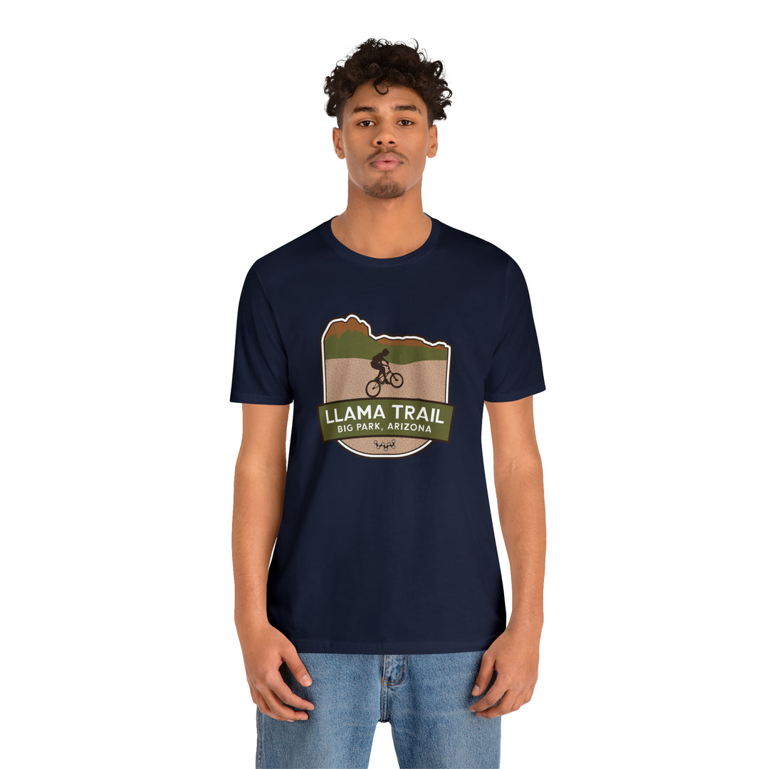 Llama Trail - Big Park, Arizona Unisex T-Shirt