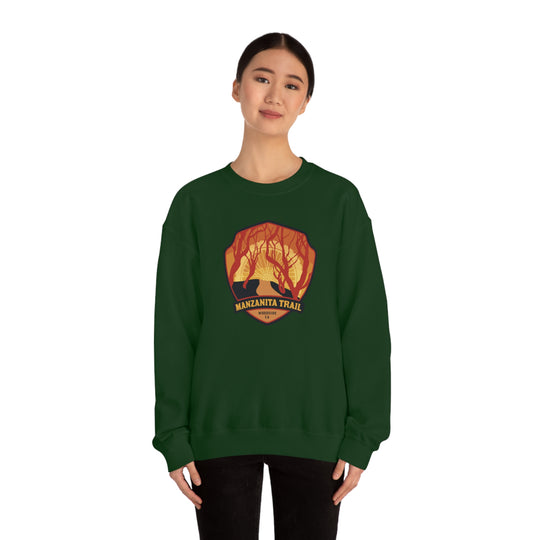 Manzanita Trail - Woodside, California Unisex Heavy Blend Crewneck Sweatshirt