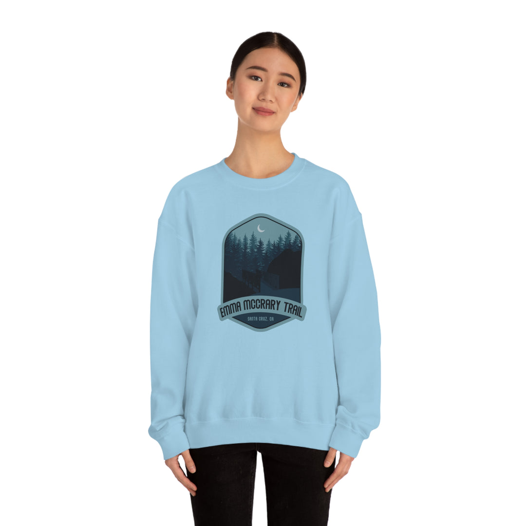 Emma McCrary Trail - Santa Cruz, CA Unisex Heavy Blend Crewneck Sweatshirt