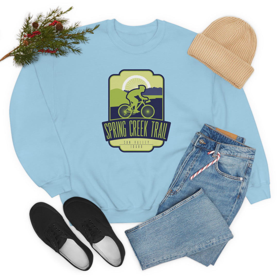 Spring Creek Trail - Sun Valley, Idaho Unisex Heavy Blend Crewneck Sweatshirt