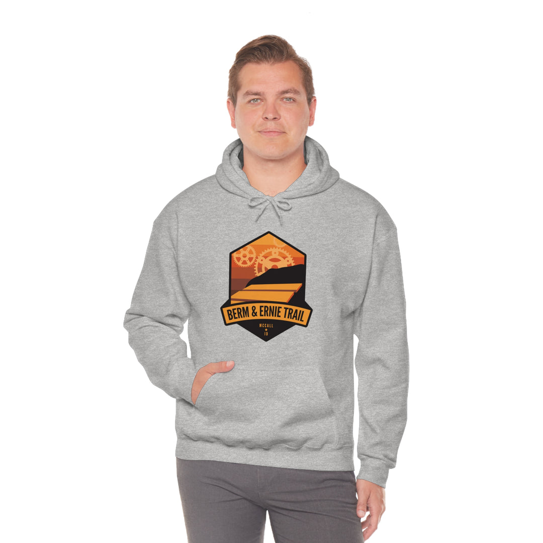 Berm & Ernie Trail - McCall, Idaho Unisex Heavy Blend Hooded Sweatshirt