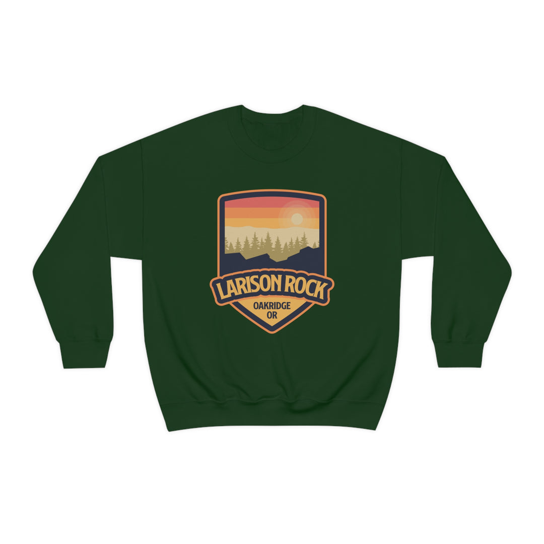 Larison Rock - Oakridge, Oregon Unisex Heavy Blend Crewneck Sweatshirt