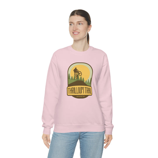 Thrillium Trail - Washington Unisex Heavy Blend Crewneck Sweatshirt