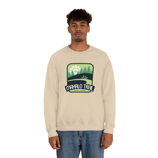 Mahalo Trail - Boise, Idaho Unisex Heavy Blend Crewneck Sweatshirt