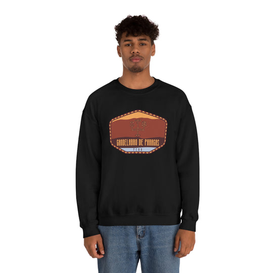 Candelabro de Paracas - Peru | Unisex Heavy Blend Crewneck Sweatshirt