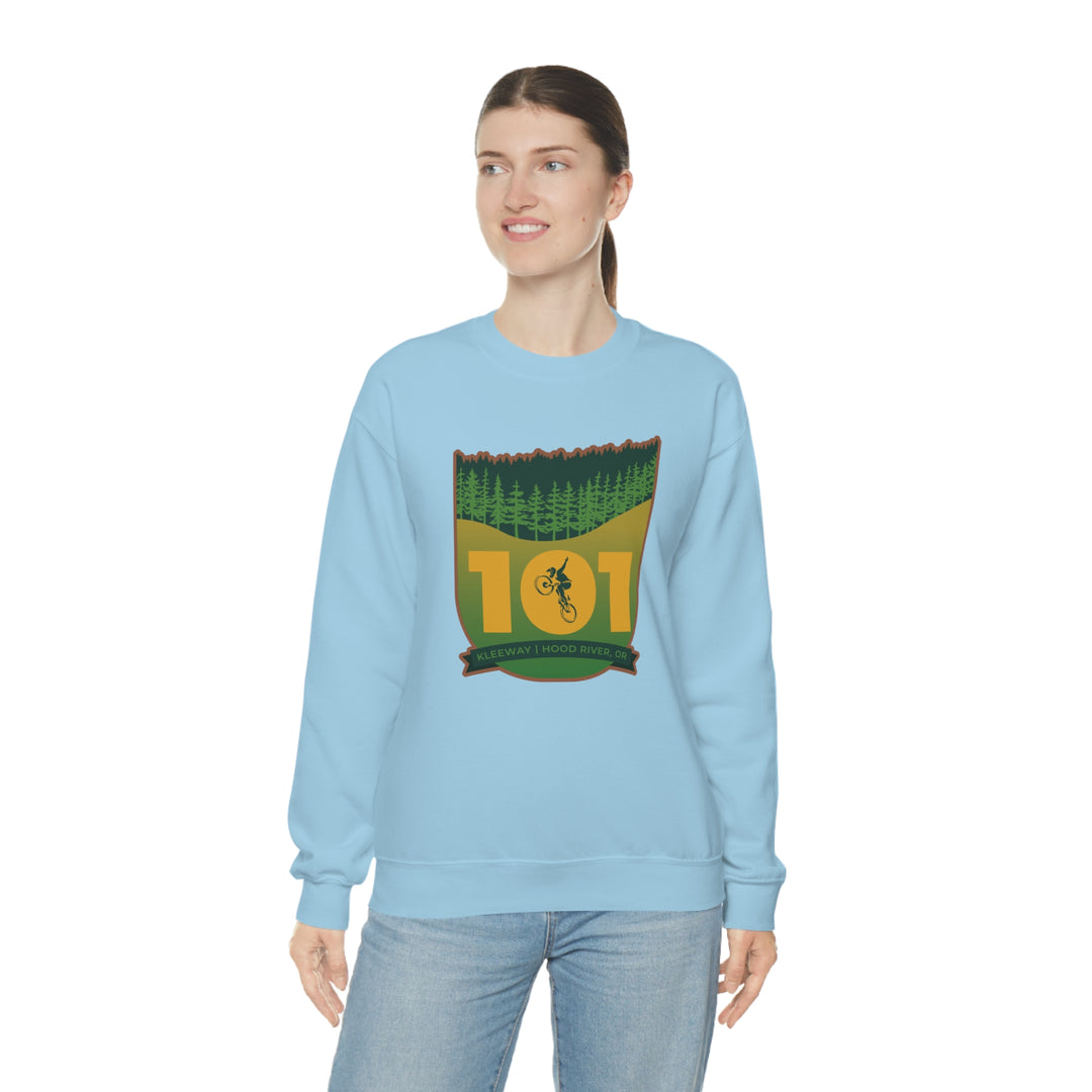 101 Kleeway - Hood River, Oregon Unisex Heavy Blend Crewneck Sweatshirt