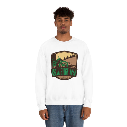 North Ridge Trail - Philomath, Oregon Unisex Heavy Blend Crewneck Sweatshirt