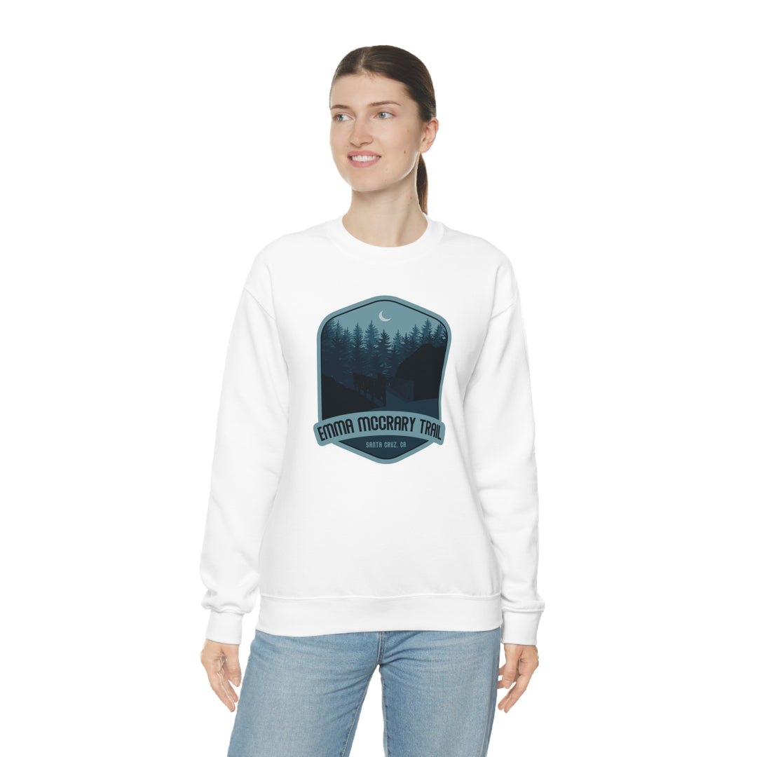 Emma McCrary Trail - Santa Cruz, CA Unisex Heavy Blend Crewneck Sweatshirt