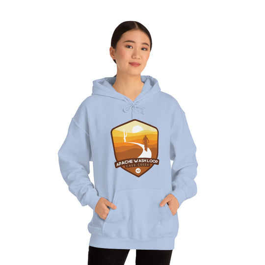 Apache Wash Loop - Cave Creek, Arizona Hooded Sweatshirt