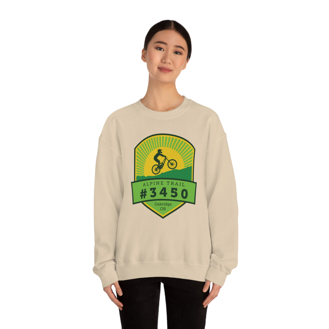 Alpine Trail #3450 - Oakridge, Oregon Unisex Heavy Blend Crewneck Sweatshirt