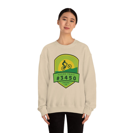 Alpine Trail #3450 - Oakridge, Oregon Unisex Heavy Blend Crewneck Sweatshirt