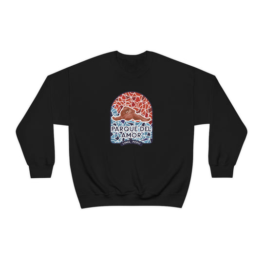 Parque del Amor - Lima, Peru Unisex Heavy Blend Crewneck Sweatshirt