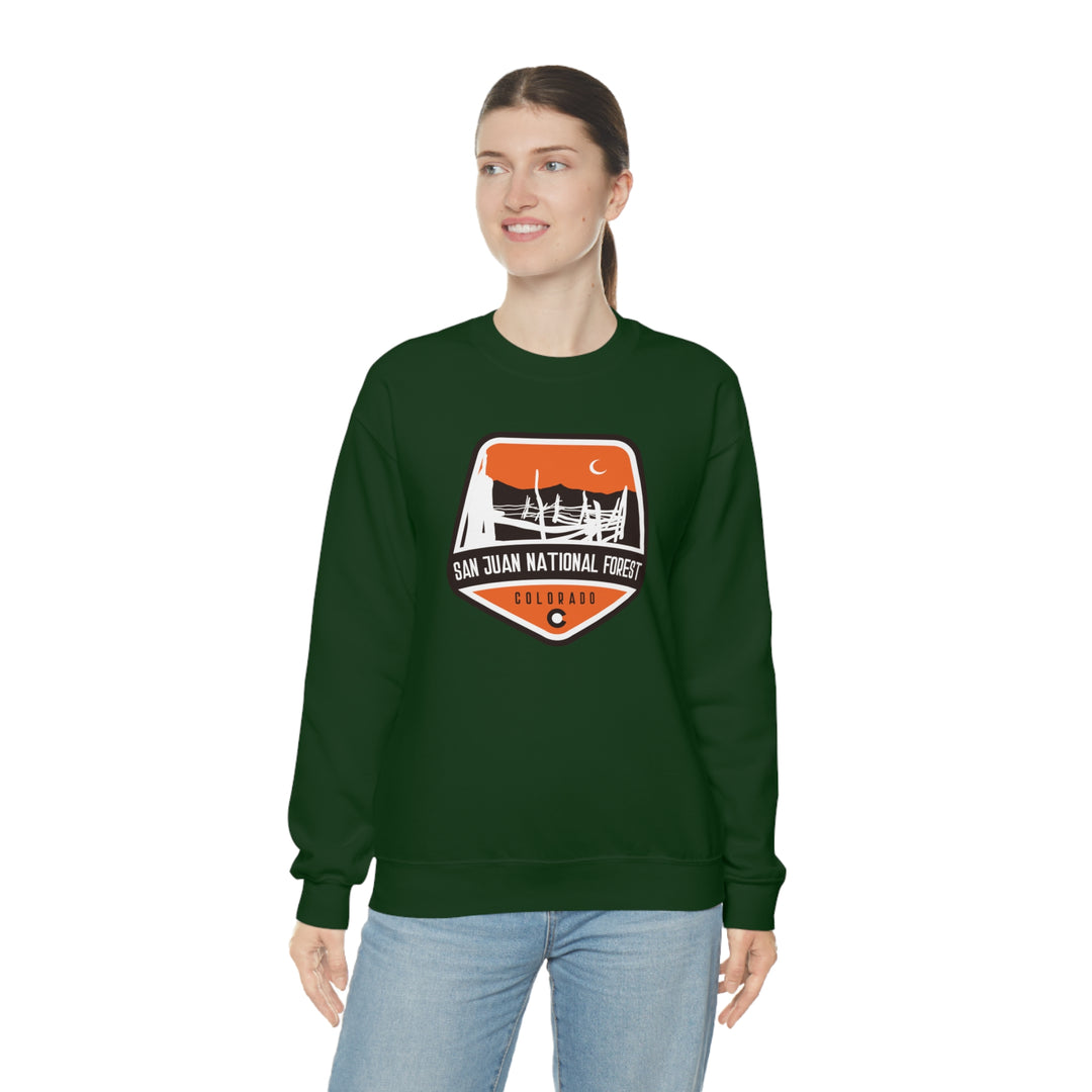 San Juan National Forest - Colorado Unisex Heavy Blend Crewneck Sweatshirt