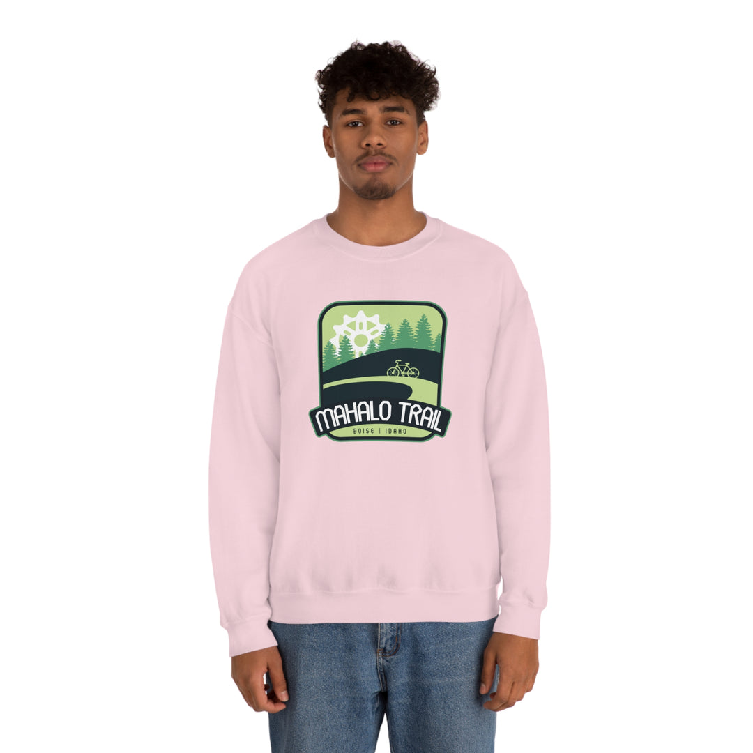 Mahalo Trail - Boise, Idaho Unisex Heavy Blend Crewneck Sweatshirt