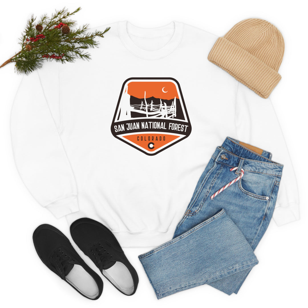 San Juan National Forest - Colorado Unisex Heavy Blend Crewneck Sweatshirt