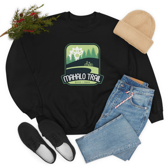 Mahalo Trail - Boise, Idaho Unisex Heavy Blend Crewneck Sweatshirt