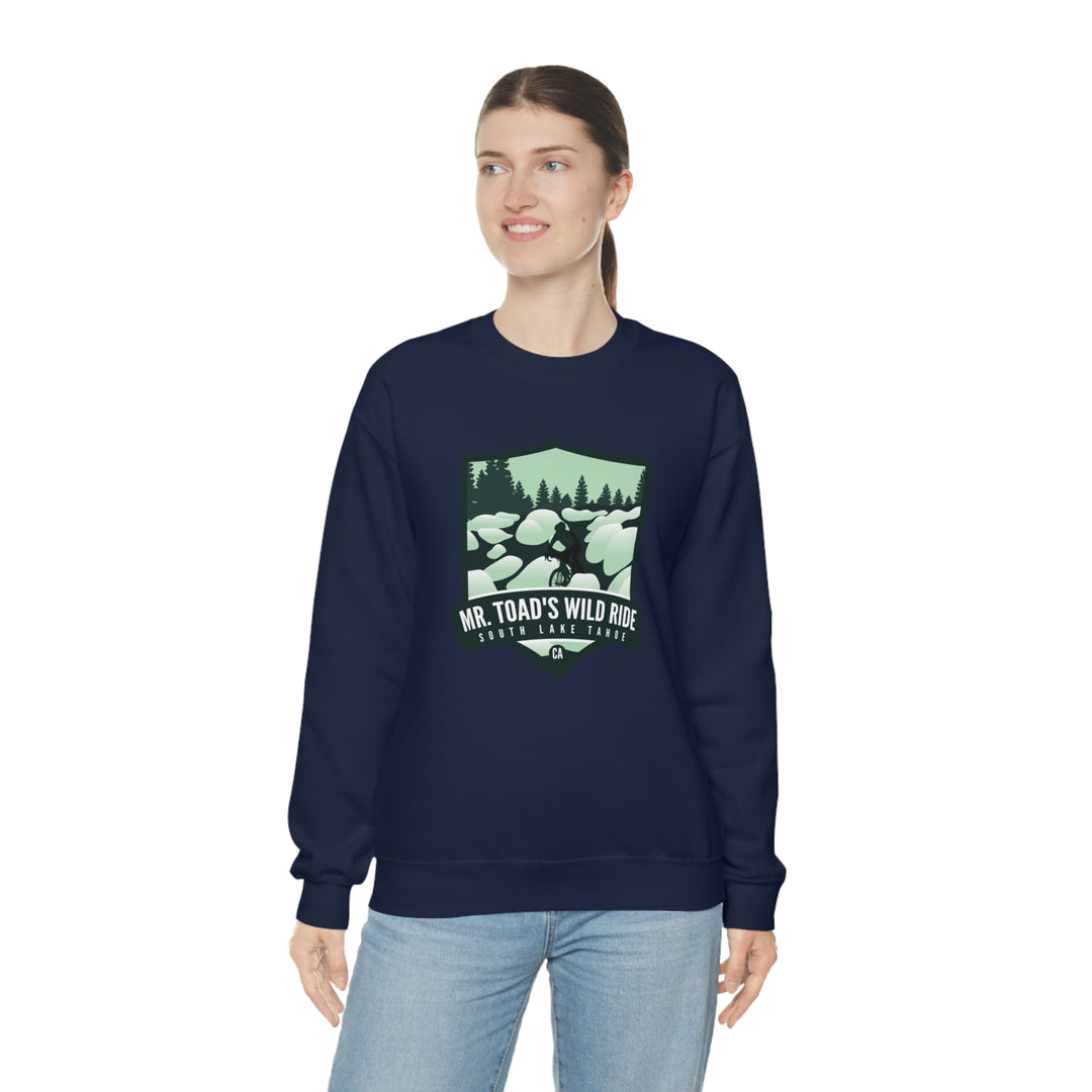 Mr. Toad's Wild Ride - South Lake Tahoe, CA Unisex Heavy Blend Crewneck Sweatshirt