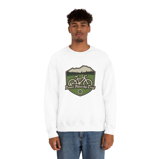 Lower Silvertip Trail - Alaska Unisex Heavy Blend Crewneck Sweatshirt