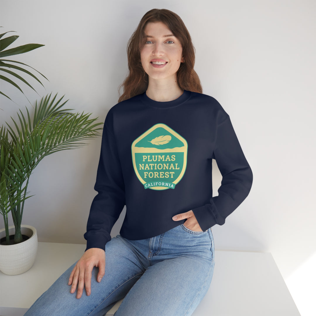 Plumas National Forest - California Unisex Heavy Blend Crewneck Sweatshirt