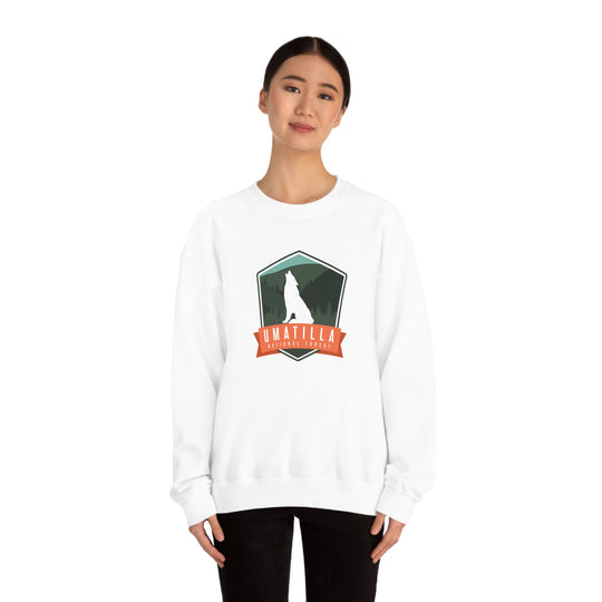 Umatilla National Forest Unisex Heavy Blend Crewneck Sweatshirt