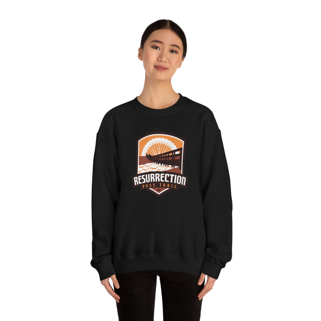 Resurrection Pass Trail - Alaska Unisex Heavy Blend Crewneck Sweatshirt