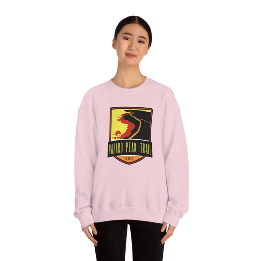 Hazard Peak Trail - Los Osos, CA Unisex Heavy Blend Crewneck Sweatshirt