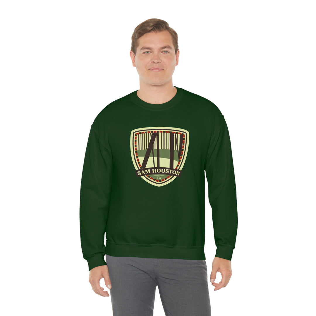 Sam Houston National Forest - Texas Unisex Heavy Blend Crewneck Sweatshirt