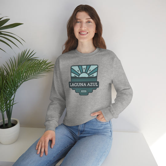 Laguna Azul - Peru Unisex Heavy Blend Crewneck Sweatshirt