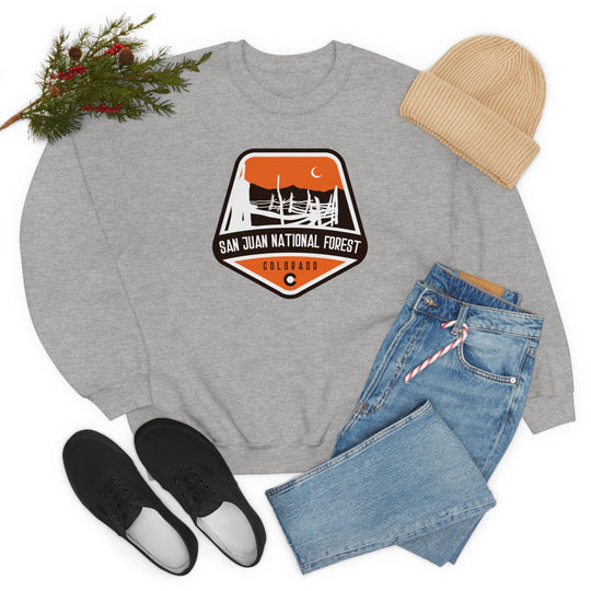 San Juan National Forest - Colorado Unisex Heavy Blend Crewneck Sweatshirt