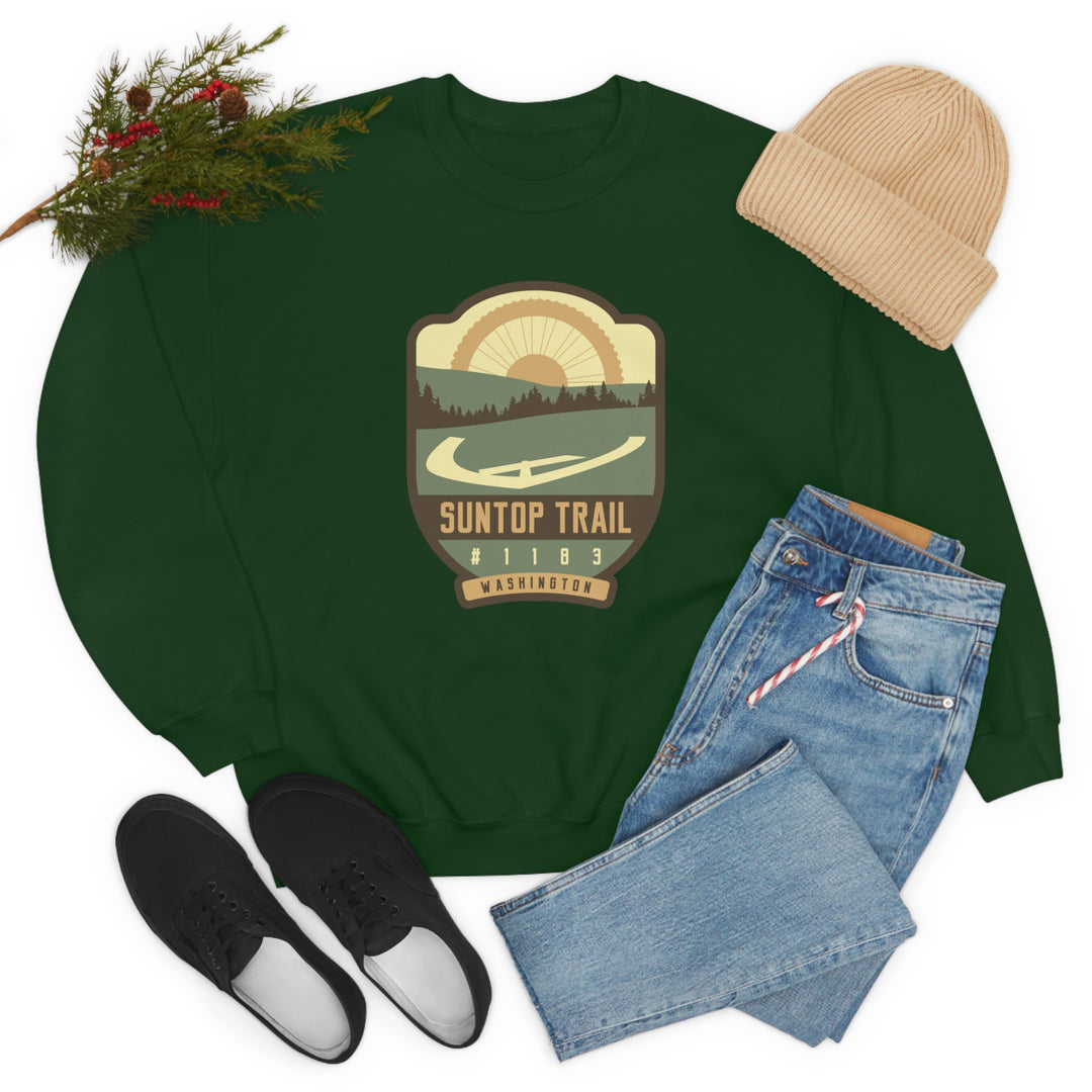 Suntop Trail #1183 - Washington State Unisex Heavy Blend Crewneck Sweatshirt