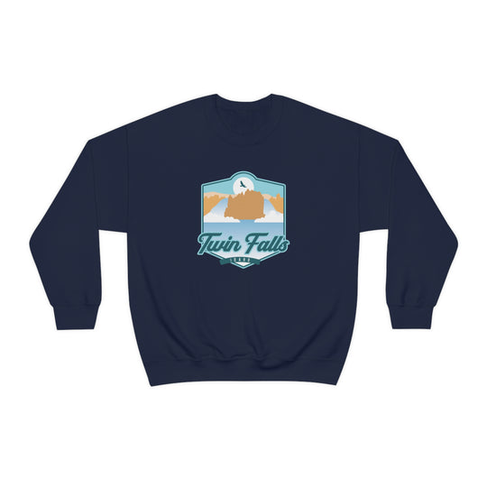 Twin Falls - Idaho Unisex Heavy Blend Crewneck Sweatshirt