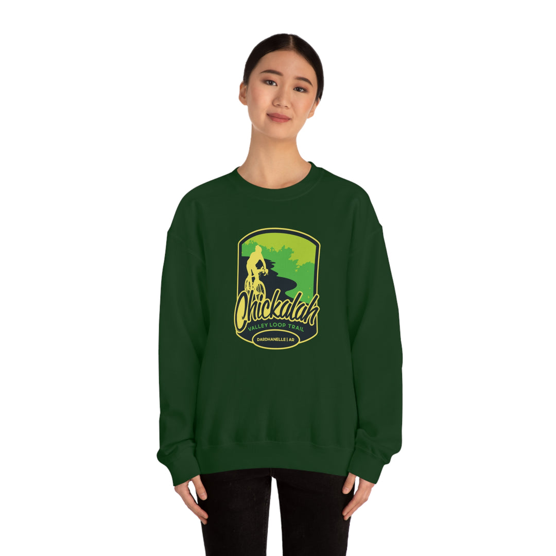 Chickalah Valley Loop Trail - Dardanelle, Arkansas Unisex Heavy Blend Crewneck Sweatshirt