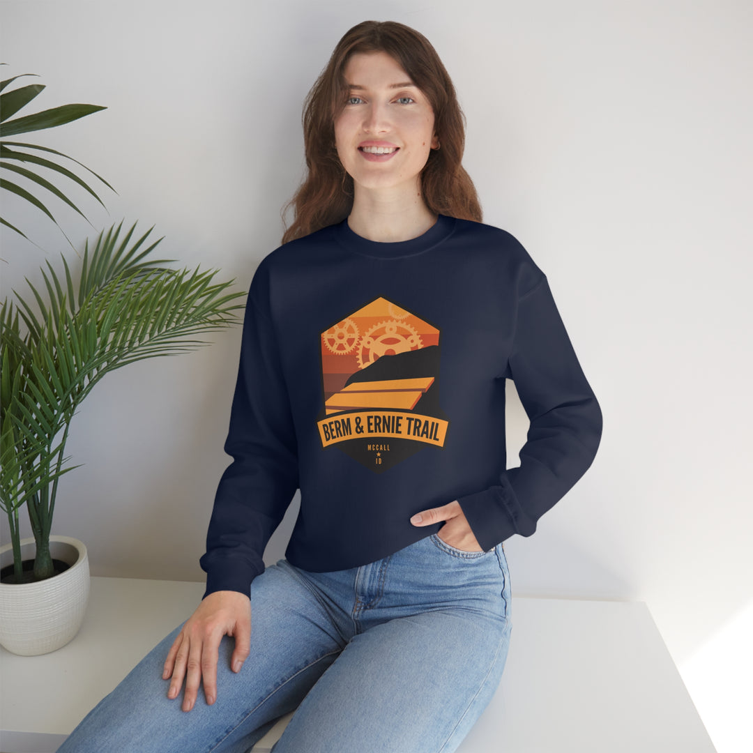 Berm & Ernie Trail - McCall, Idaho Unisex Heavy Blend Crewneck Sweatshirt