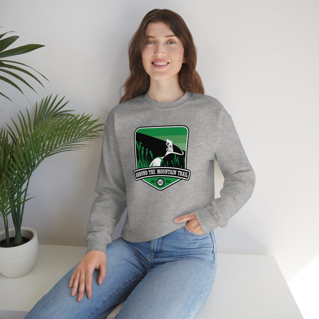 Around the Mountain Trail (98) - Boise, Idaho Unisex Heavy Blend Crewneck Sweatshirt