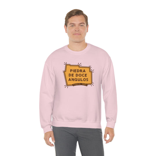 Piedra de doce angulos - Cuzco, Peru Unisex Heavy Blend Crewneck Sweatshirt