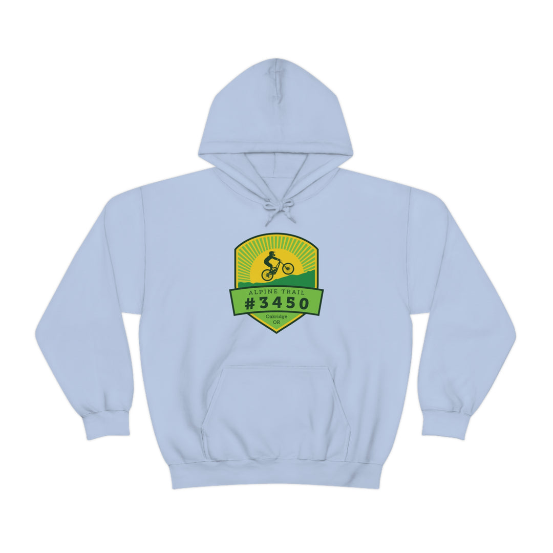 Alpine Trail #3450 - Oakridge, Oregon Unisex Heavy Blend Hooded Sweatshirt