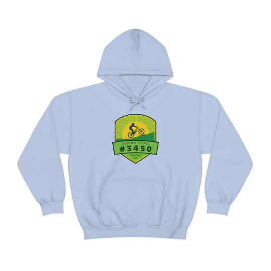 Alpine Trail #3450 - Oakridge, Oregon Unisex Heavy Blend Hooded Sweatshirt